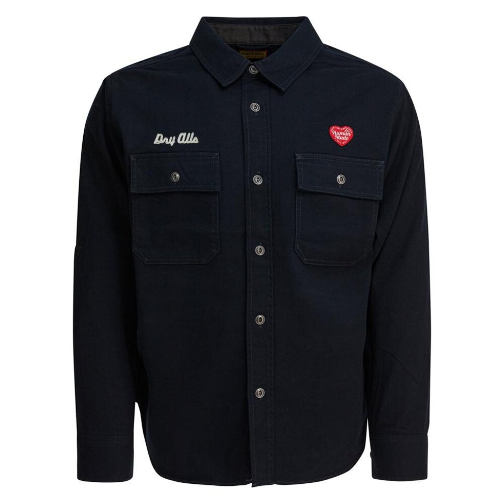Human Made Work Overshirt Jacket Tag Size S Men
